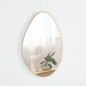 Miroir 'Romi' 80x50 Chêne vieilli (1c)