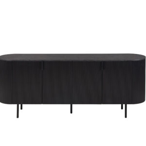 Bahut 'Lagos' 200 cm Décor Brun foncé (3c)