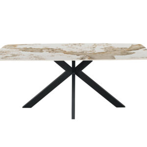 Table 'Apollo' 180 cm Ovale Danoise Pierre Brillante Pandora (2c)