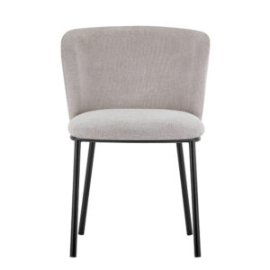 Chaise 'Arthur' Tissu Ote Belfast Beige (2/boîte)